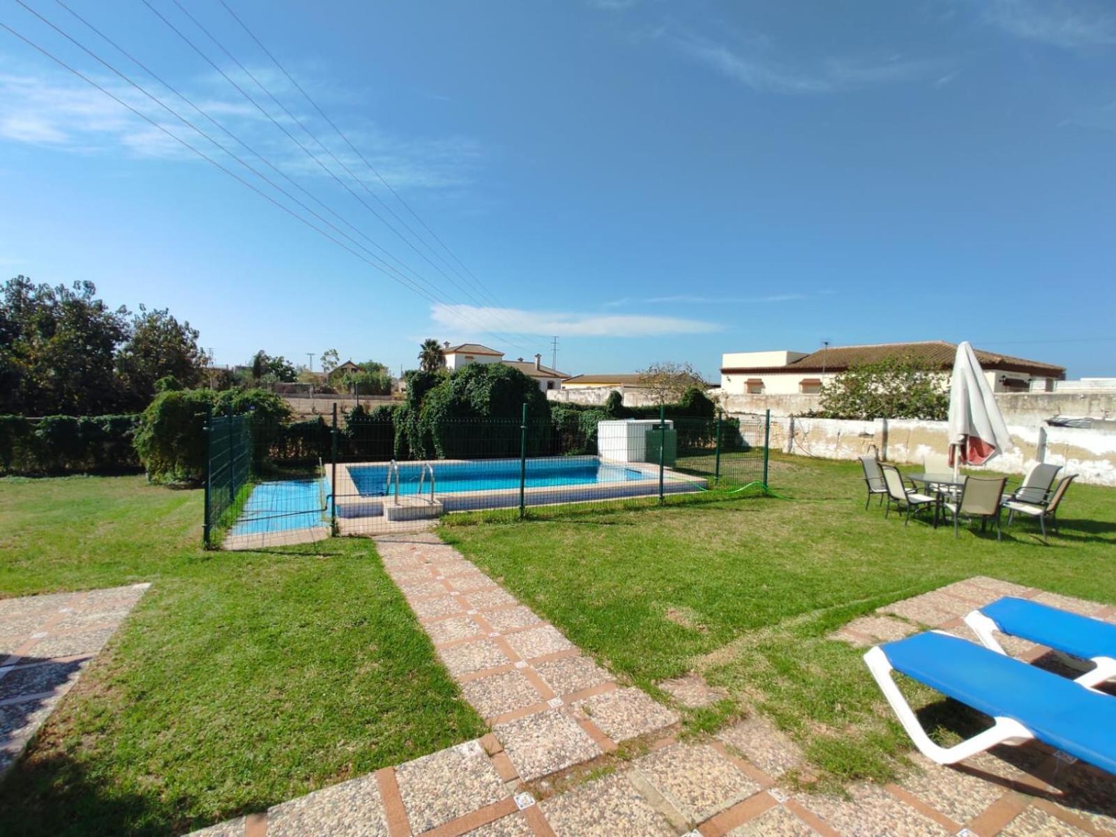 Casa Rural Con Piscina Verdugo El Puerto de Santa María Extérieur photo